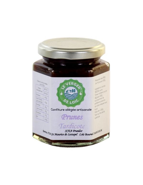 confiture de prunes allégée