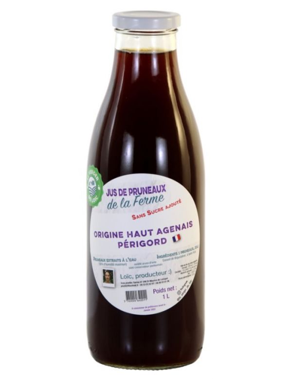 Jus de pruneaux artisanal
