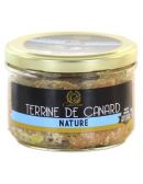 Terrine de canard nature, bocal de 180 g