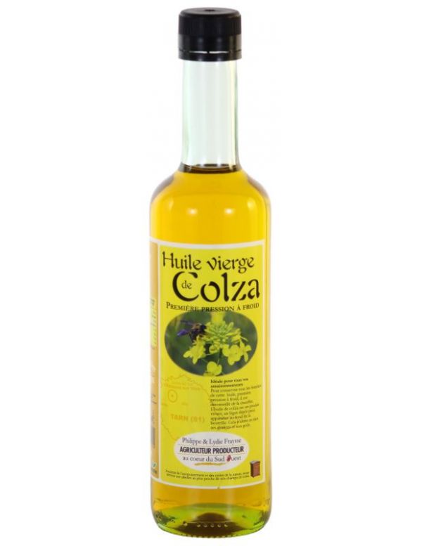 Huile vierge de Colza