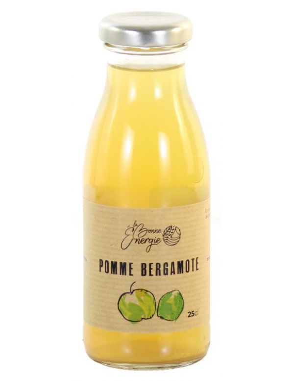 Jus de Pomme Bergamote Bio - La Bonne Énergie