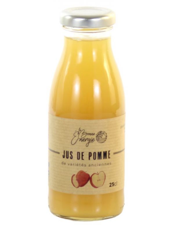 Jus de Pomme Bio variétés anciennes - La Bonne Énergie