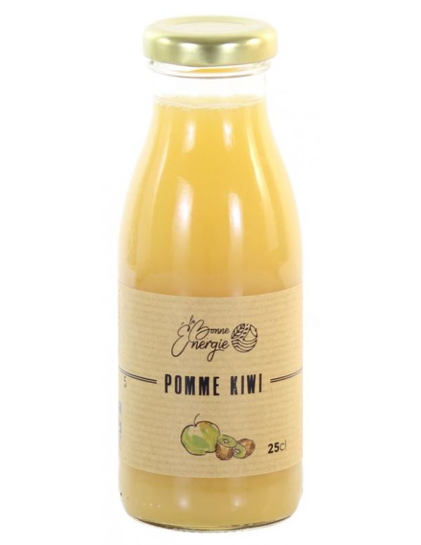 Jus de Pomme Kiwi Bio - La Bonne Énergie