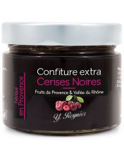 Confiture extra Cerises noires de Provence - Y. Reynier