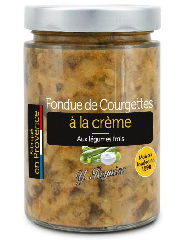 Fondue de Courgettes a la crème