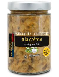 Fondue de Courgettes a la crème