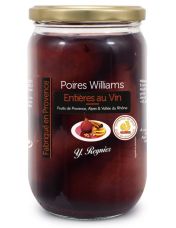 Poires Williams enti?res au Vin AOC C?tes du Ventoux