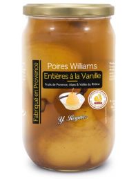 Poires Williams entières à la vanille, conserve de 850 g