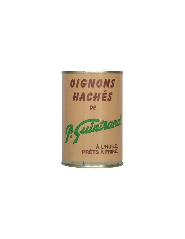Oignons hachés conserve de 410 g