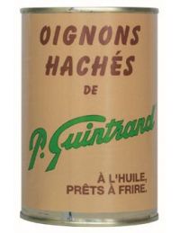 Oignons hachés conserve de 410 g