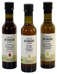 Vinaigres Bio en assortiment 3 bouteilles - Granhota