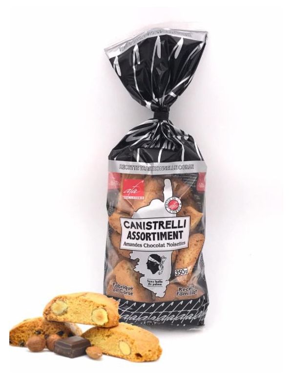 Assortiment de Canistrelli Corses traditionnels - Biscuiterie d'Afa