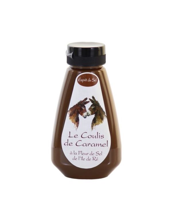Coulis de Caramel à la Fleur de Sel de l'île de Ré - Esprit du Sel
