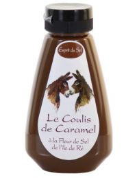 Coulis de Caramel à la Fleur de Sel de l'île de Ré - Esprit du Sel