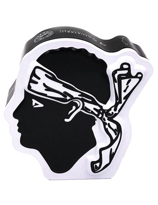 Canistrelli Amandes en boîte cadeau Tête de Maure - Biscuiterie d'Afa