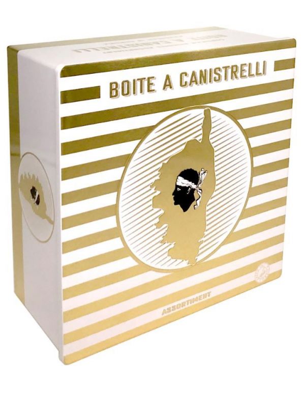 Assortiment Canistrelli Corses en Boîte à offrir - Biscuiterie d'Afa