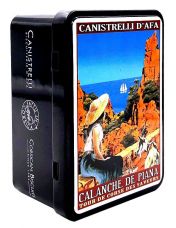 Canistrelli Corse aux Amandes en bo?te m?tallique - Biscuiterie d'Afa