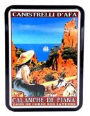 Canistrelli Corses aux Amandes en boîte métallique - Biscuiterie d'Afa