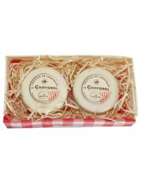 Crottins chocolat blanc, praliné et noix de pécan - Maison Mercier