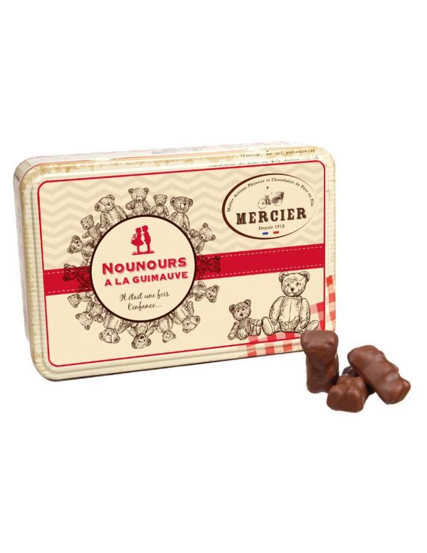 Oursons Guimauve Chocolat en boîte collection - Maison Mercier