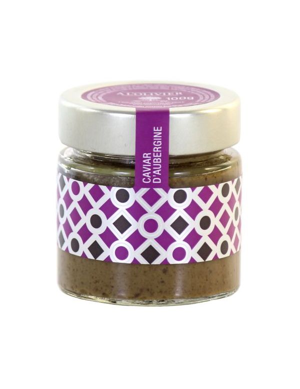 Caviar d'Aubergine naturel - A l'Olivier