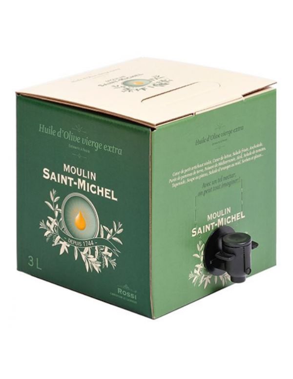 BIB 3 L d'huile d'olive vierge extra - Moulin Saint-Michel