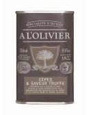 Huile d'olive aromatisée cèpes et truffes