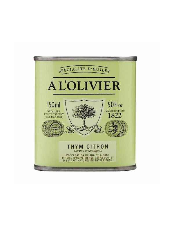 Huile d'olive Thym Citron