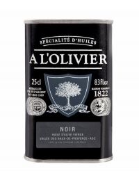 Huile Olive de France fruitée Noir, bidon de 250 ml