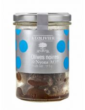 Olives Noires de Nyons AOP - pot de 115 g - A l'Olivier