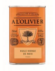 Huile vierge de Noix, bidon de 250 ml, collection 1822
