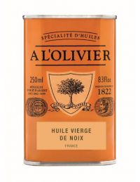 Huile vierge de Noix, bidon de 250 ml, collection 1822