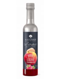 Vinaigrette Huile de noix vinaigre de cidre framboise shaker 20 cl