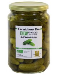Cornichons Bio à l'ancienne Bocal Grand Format de 700 g