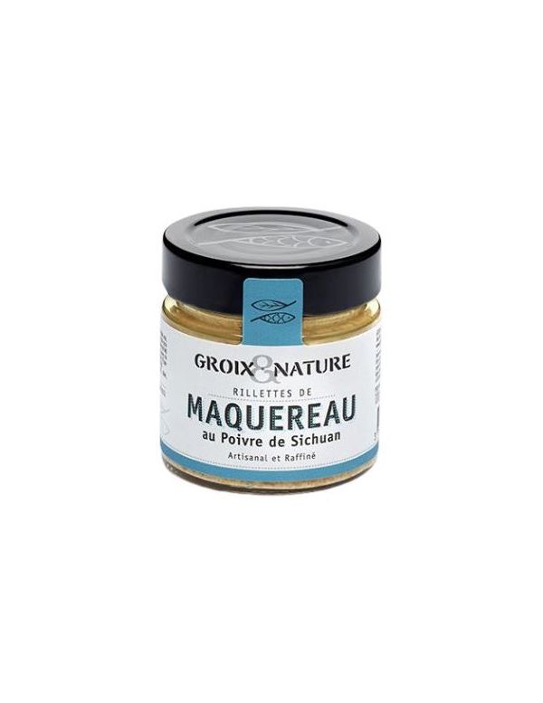 Rillettes de Maquereau au Poivre de Sichuan - Groix & Nature