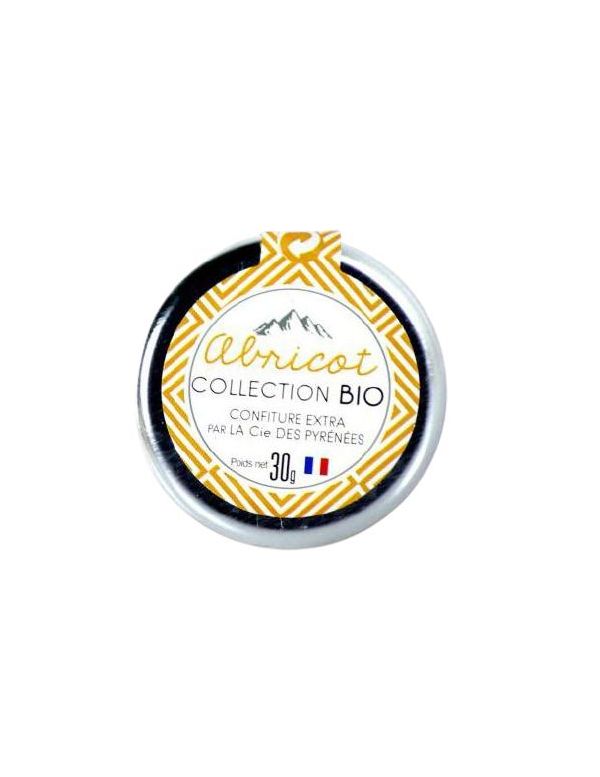 Mini pot confiture à l'abricot bio