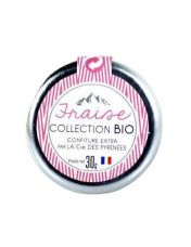 Petit pot de confiture Fraise Bio