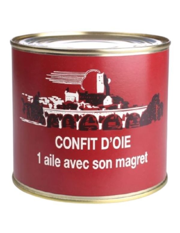 Confit d'Oie Magret et Manchon - Alby Foie Gras