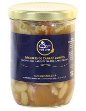 Magret de Canard confit aux Haricots Tarbais - Esprit Foie Gras