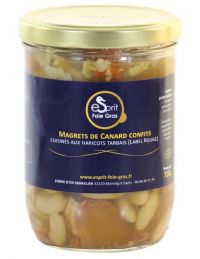Magret de Canard confit aux Haricots Tarbais - Esprit Foie Gras