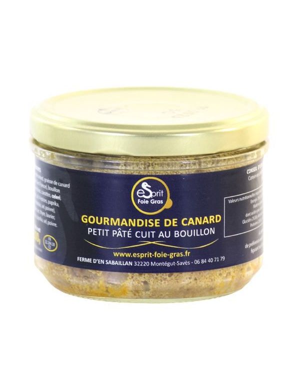 Pâté de Canard cuit au bouillon - Esprit Foie Gras