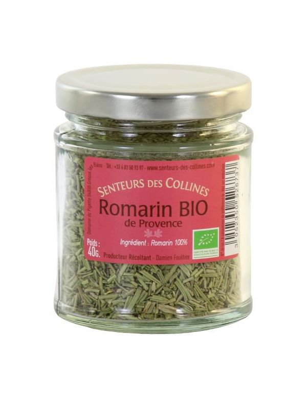 Romarin bio en pot - Senteurs des Collines