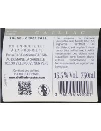 Vin Rouge Bio Les petits cailloux - Castan