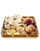 Ail Oignon Échalote : assortiment de condiments