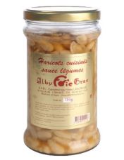 Haricots Lingots cuisin?s sauce l?gumes - Alby Foie Gras