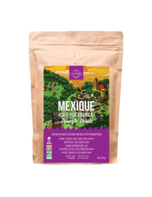 Café Bio moulu Triunfo Verde - La Tribu