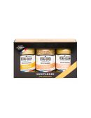 Lot de 3 Moutardes Authentiques
