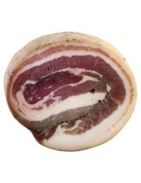 Poitrine roulée séchée et portionnée - Charcuterie André Cazaux