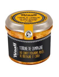 Terrine de Campagne au Confit d'Oignons rosés de Bretagne et Curry - Hénaff