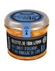 Rillettes de Thon Germon au Confit d'Oignon et au vinaigre de Cidre BIO - H?naff